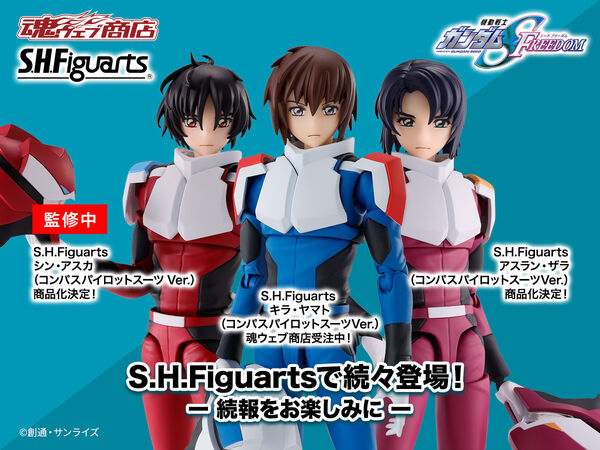 Shinn Asuka (Compass Pilot Suit), Kidou Senshi Gundam SEED Freedom, Bandai Spirits, Action/Dolls